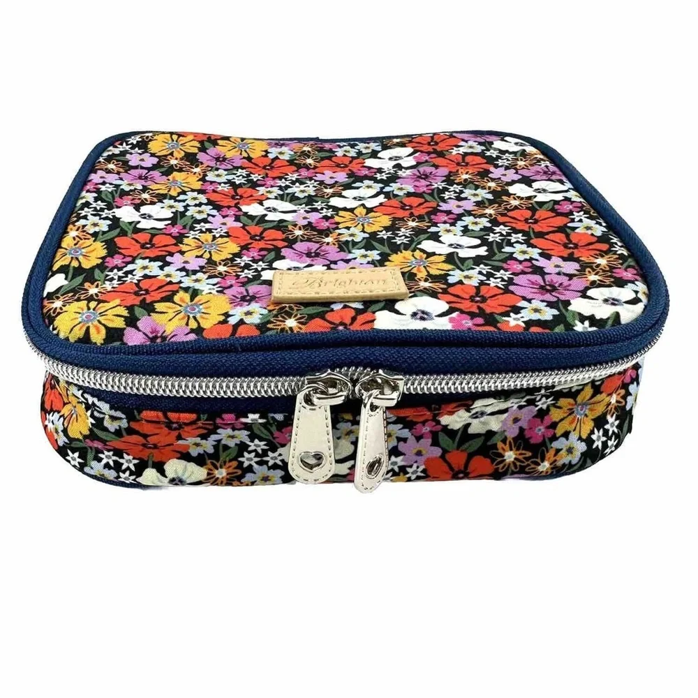 Brighton Painted Poppies Jewelry Case, NWT. - Picture 2 of 4